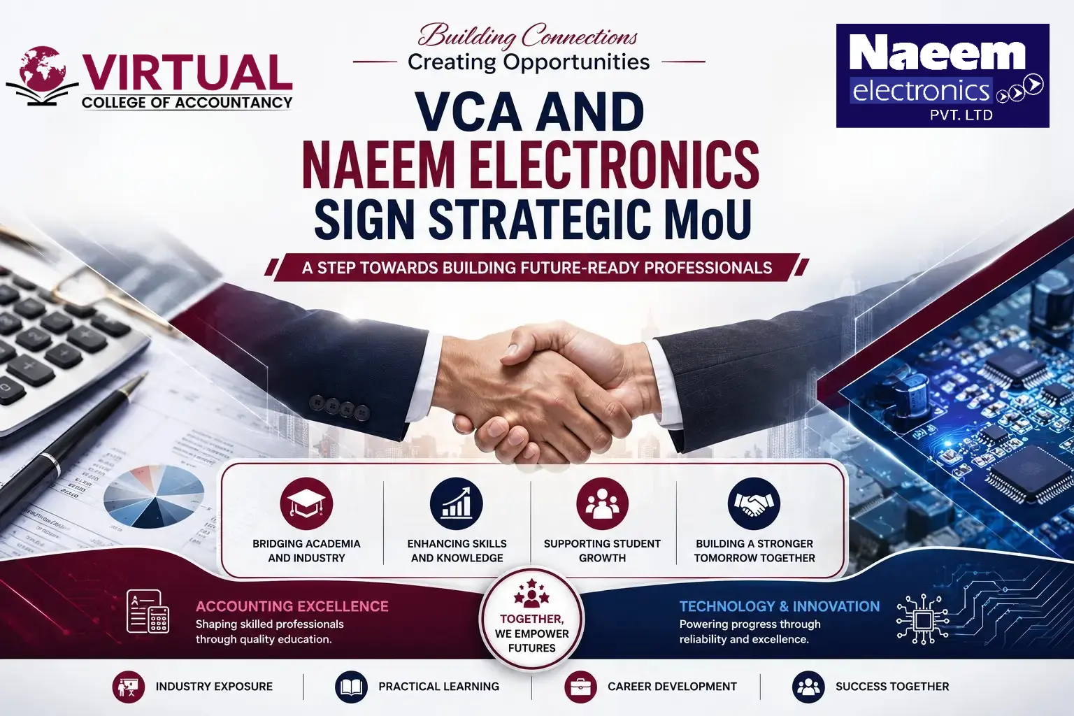 VCA signs MOU with Naeem Electronics