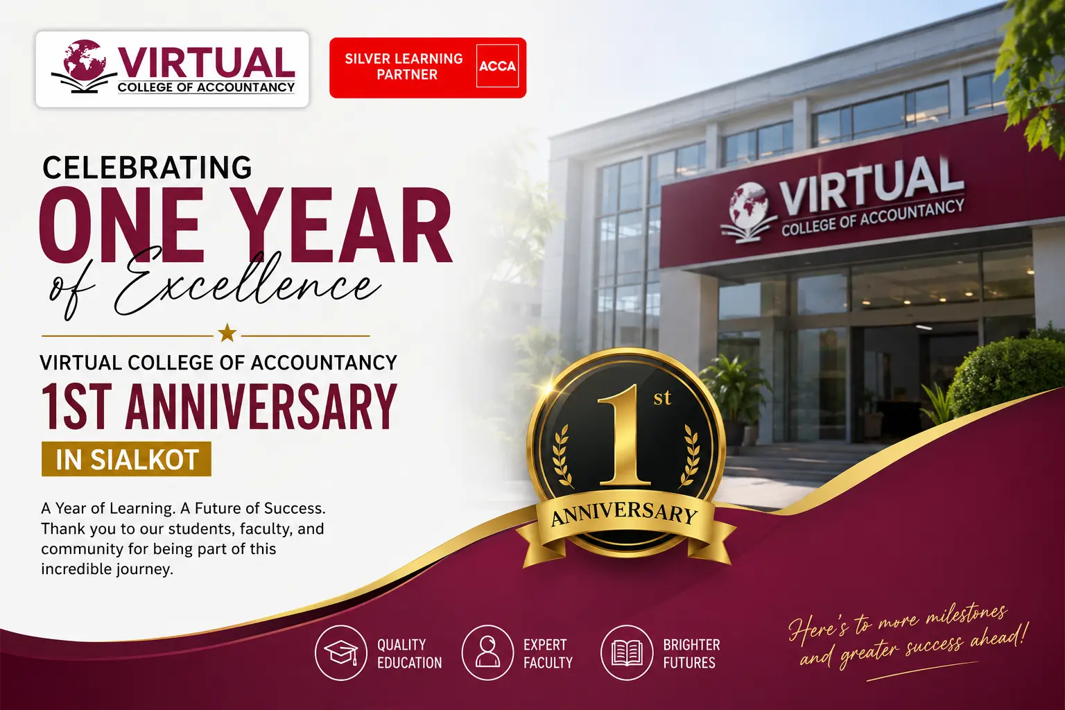 VCA 1st anniversary